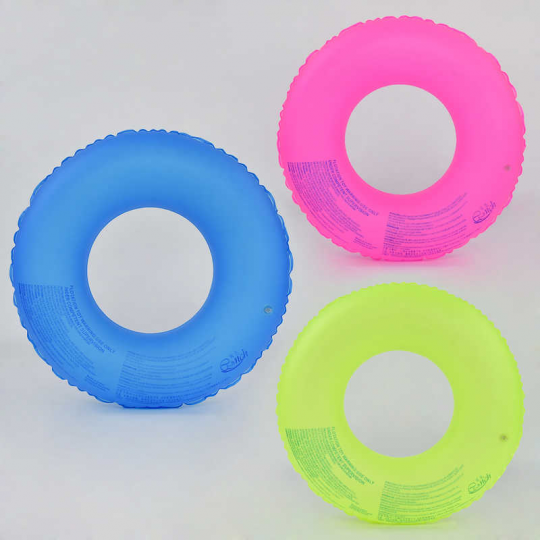 Круг для плавания С 29106 (300) 3 цвета, 61см Фото