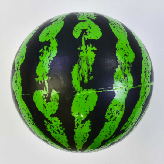 Мяч детский резиновый С 34556 (500) &quot;Арбуз&quot; 60 грамм, 9 дюймов. Фото