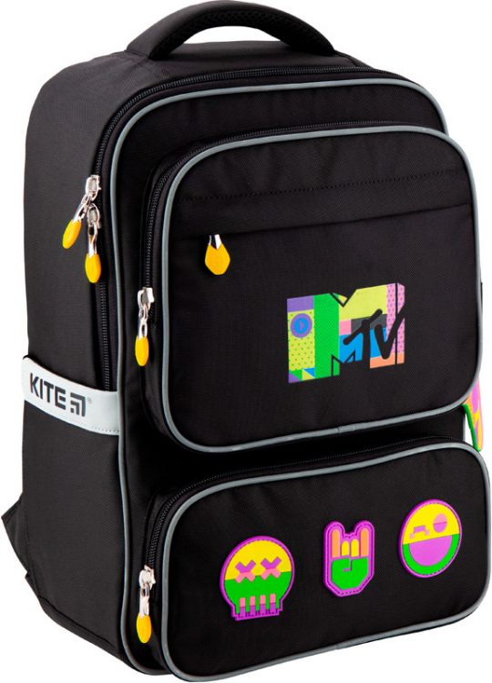 Рюкзак Kite Education MTV для мальчиков 730 г 38x27.5x13.5 см 13 л Черный (MTV20-779M) Фото