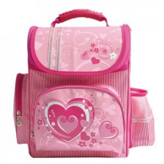 Рюкзак OL-5114-1 Tender heart розовый, реальные фото