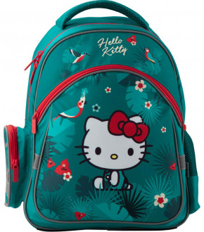 Рюкзак школьный Kite Education Hello Kitty 37.5х29х13 см 11.5 л Нефритовый (HK19-521S)