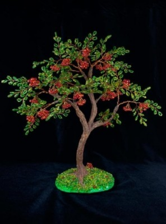 Набор для творчества бисерное дерево Рябина Фото