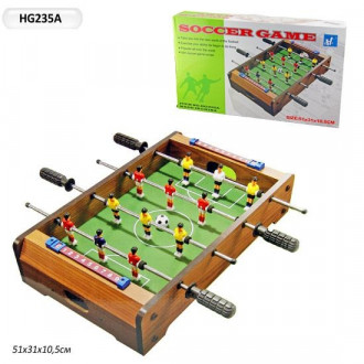 Футбол деревянный HG235A в коробке 52*30*8 см.