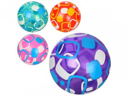 Мяч детский MS 0947-1  9 дюймов, полноцветный, ПВХ, 4 цвета, 60-65 г Фото