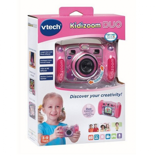 Детская цифровая фотокамера - KIDIZOOM DUO Pink Фото