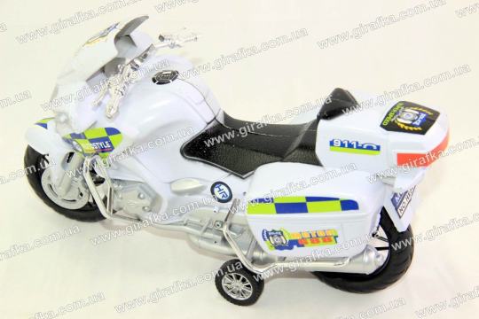 Мотоцикл полиция инерционный Фото