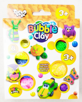 Креативна творчість &quot;Bubble Clay&quot; 8 кольорів укр