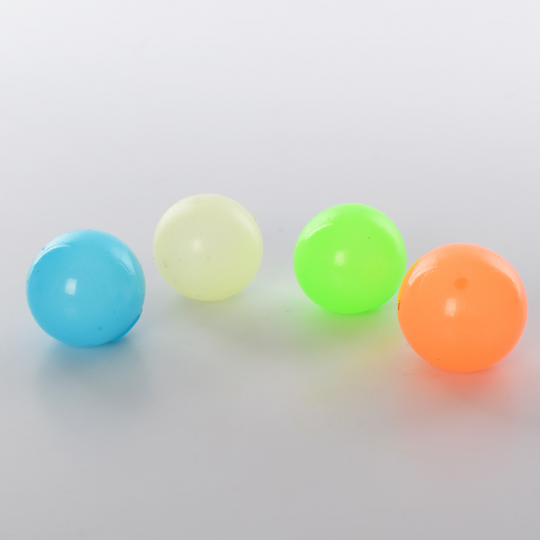 Игрушка MS 3346-1 (240шт) липучка, липкий мяч, неон, 4,5см, микс цветов, в кульке,4,5-4,5см Фото