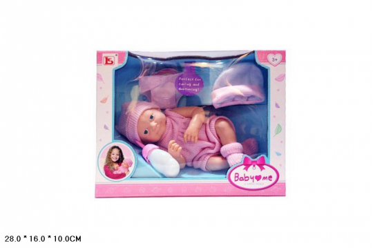 Кукла-пупс 14 см LS1401 новорожденный с аксес.распак.кор.37*15*29 ш.к./36/ Фото