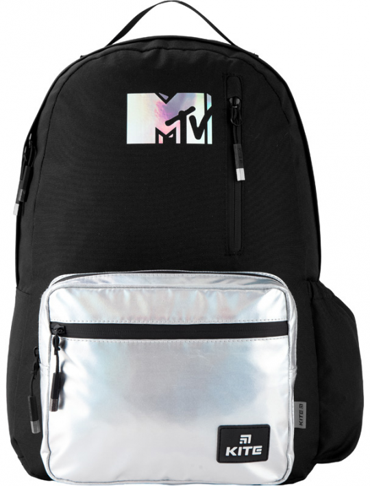 Рюкзак для города Kite City MTV для девочек 520 г 44 x 29.5 x 15 17 л черно-серебряный (MTV20-949L-3) Фото