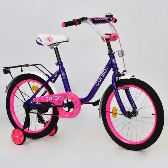 Детский двухколёсный велосипед Corso 18’’ C18150 Фото