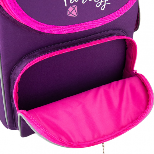 Рюкзак школьный каркасный Kite Education Princess для девочек 950 г 35х25х13 см 11.5 л Темно-фиолетовый (K20-501S-9) Фото