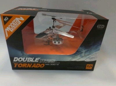 Гелікоптер &quot;Аватар&quot; Double Tornado - легкосплавні корпус на Р/К,4СН, 22*4*11 см. USB зарядка,
