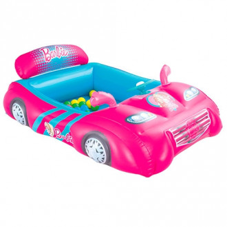 Надувной игровой центр для детей BESTWAY 93207 «Машина Barbie»