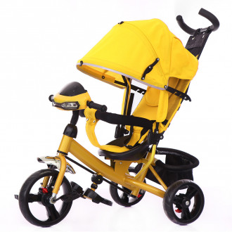 Велосипед трехколесный детский желтый Tilly (TRIKE T-347)