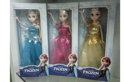 Кукла &quot;Frozen &quot; WQ1420ABC (96шт/2) 3 вида, в кор. 13*32*6см