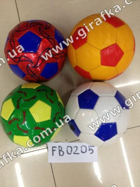 Мяч футбол FB0205 (200шт) №3 96 грамм 4 цвета Фото