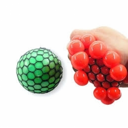 Мяч-лизун в сетке малый, разные цвета Фото