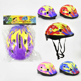 Шлем, 5 цветов, МИКС, в пак. 34*25см (50шт)