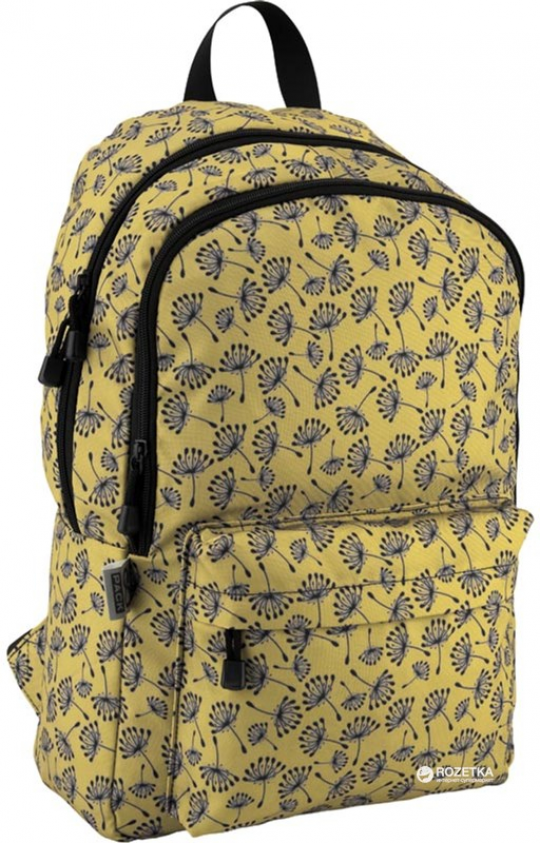 Рюкзак школьный GoPack 44x29x12.5 см 16 л Желтый (GO18-117M-2) Фото