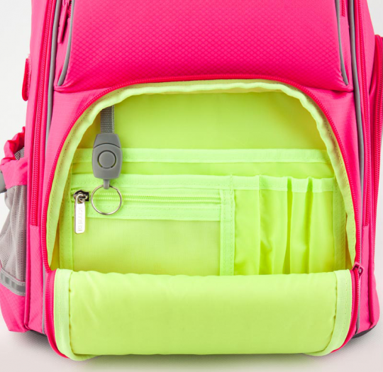 Рюкзак полукаркасный школьный Kite Education Smart для девочек 38 x 28 x 15 см 16-25 л Розовый (K19-702M-1) Фото