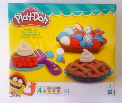 Пластилин &quot;Play-Doh&quot;, 4цв., 224гр, в кор. 20*18*6см