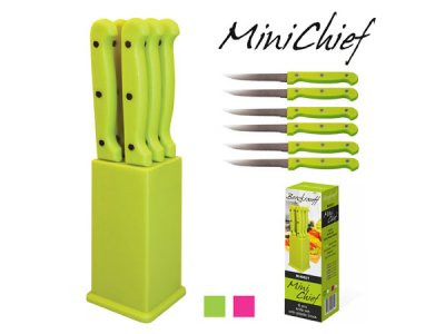 Ножи кухонные &quot;Mini-chief&quot; 7пр/наб MH0821 (36наб)