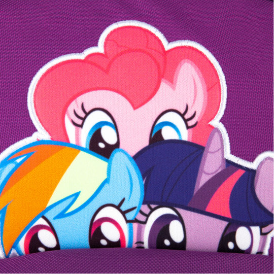 Рюкзак школьный Kite Education My Little Pony для девочек 760 г 38x29x16.5 см 15.5 л Фиолетовый (LP20-706S) Фото