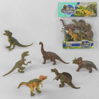 Набор динозавров 2К 506001 (84/2) в кульке