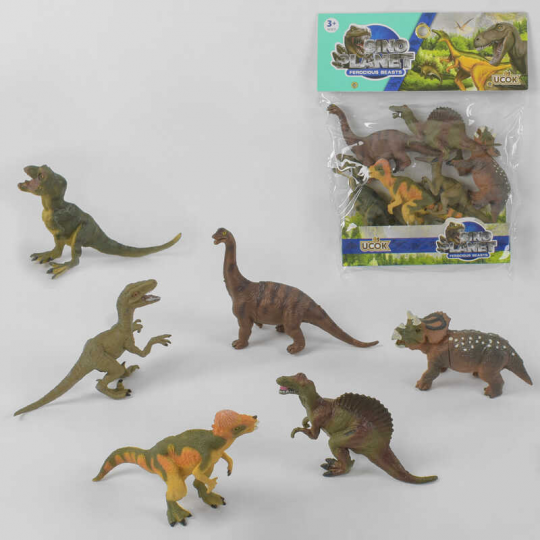 Набор динозавров 2К 506001 (84/2) в кульке Фото