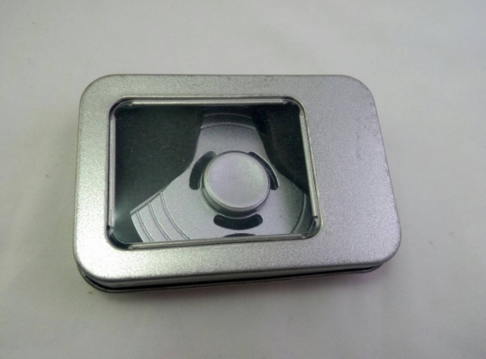 Спиннер металл алюминий в подарочной коробке Фото