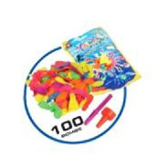 Шарики для игры с водой, 100шт, микс цветов, Фото
