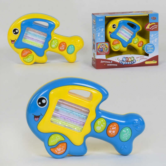Музыкальная игрушка 7764 (36) Play Smart, 2 вида, подсветка, мелодии, звук, в коробке Фото