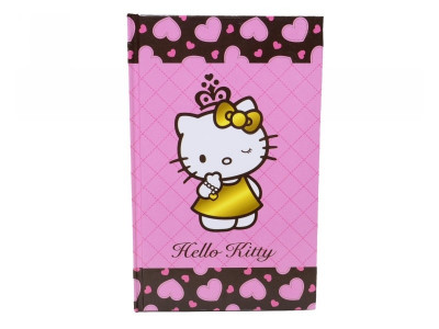 Блокнот тверд. обложка, 80л., А5- Hello Kitty /1/25/50/