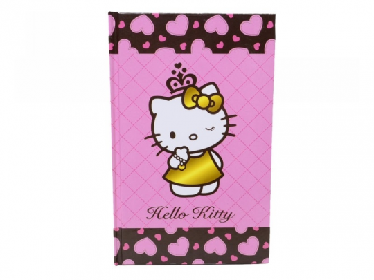 Блокнот тверд. обложка, 80л., А5- Hello Kitty /1/25/50/ Фото