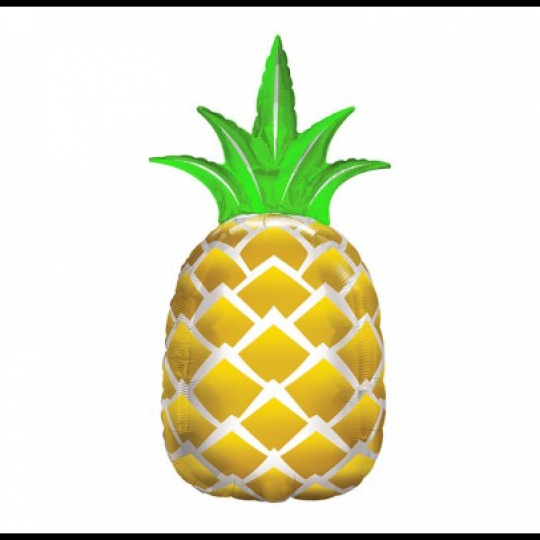 шар фигурный ананас 70*44 см Фото