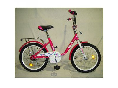 Велосипед детский PROF1 20д. L2082 (1шт) Flower, малиновый,звонок,подножка