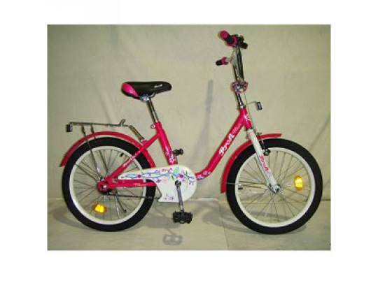 Велосипед детский PROF1 20д. L2082 (1шт) Flower, малиновый,звонок,подножка Фото