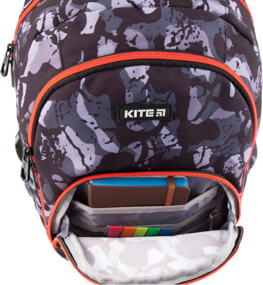 Рюкзак мягкий молодежный Kite Education 21.5 л Камуфляж (K19-905M-2) Фото