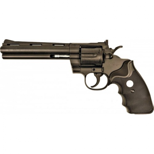 Іграшка Револьвер страйкбольный Смит-Вессон металл черный Фото