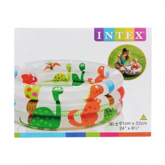 Детский надувной бассейн Intex 57106 «Динозаврик» Фото