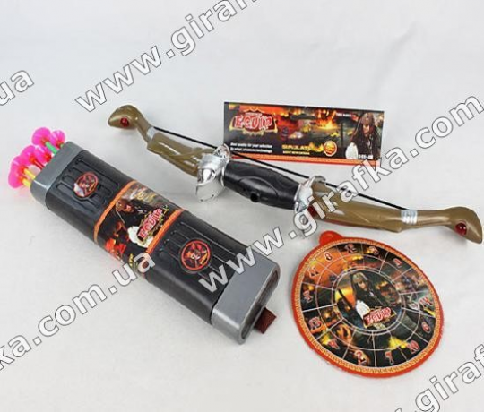 Пиратский набор 989-7 лук, колчан, стрелы в пакете Фото