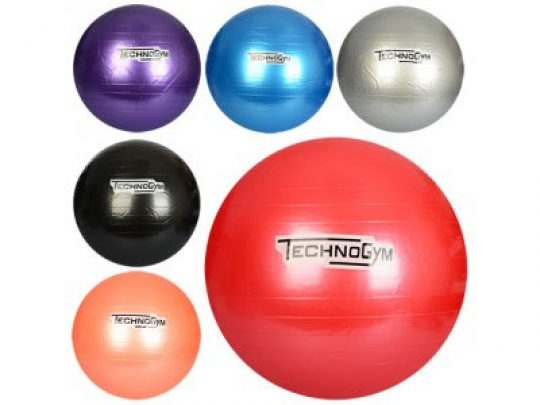 Мяч для фитнеса-75см MS 0983 (24шт) Фитбол, резина, 1100г, 6 цветов, в кульке, 19-17-8см Фото