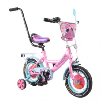 Велосипед TILLY Monstro 12&quot; T-21229 pink + l.blue /1/