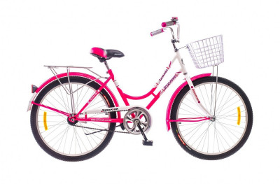 Велосипед набор 24&quot; Дорожник ЛАСТОЧКА 14G St розовый 2015