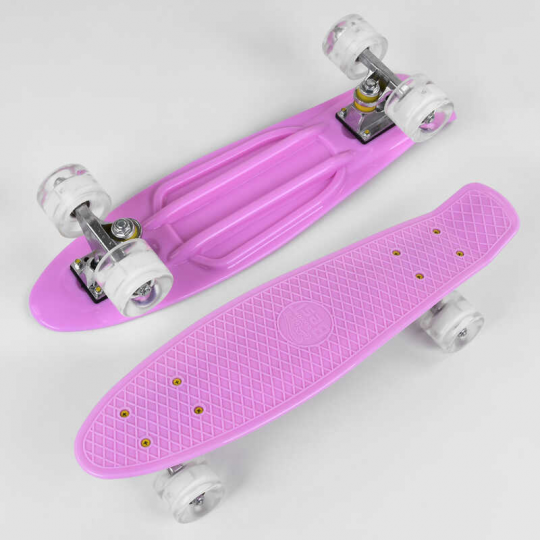 Скейт Пенни борд 3805 (8) Best Board, доска=55см, колёса PU со светом, диаметр 6см Фото