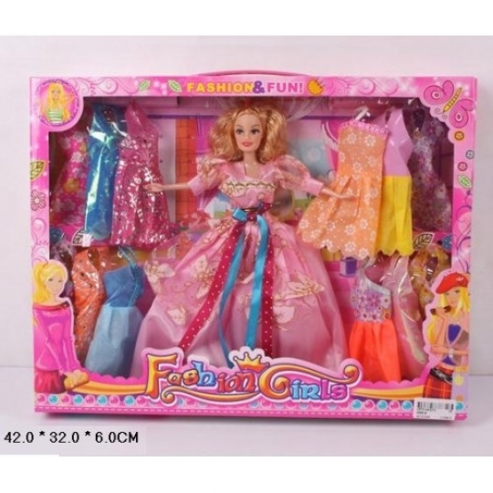 Кукла типа &quot;Барби&quot; с набором одежды 9988-B Фото