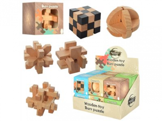 Деревянная игрушка Кубик MD 2056 (240шт) 5,5см, 12шт(микс видов) в дисплее,15,5-10-10см Фото