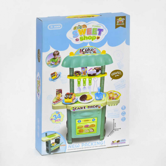 Игровой набор &quot;Магазин сладостей&quot;  36778-112 (18) продукты на липучках, в коробке Фото