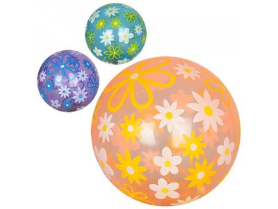 Мяч детский MS 0478  9 дюймов, рисунок, ПВХ, 75г, 3 цвета, в кульке,